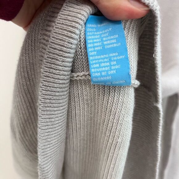 J. McLaughlin Crew Sweater Cotton, Viscose, Nylon, Cashmere Mens Large - Picture 4 of 6